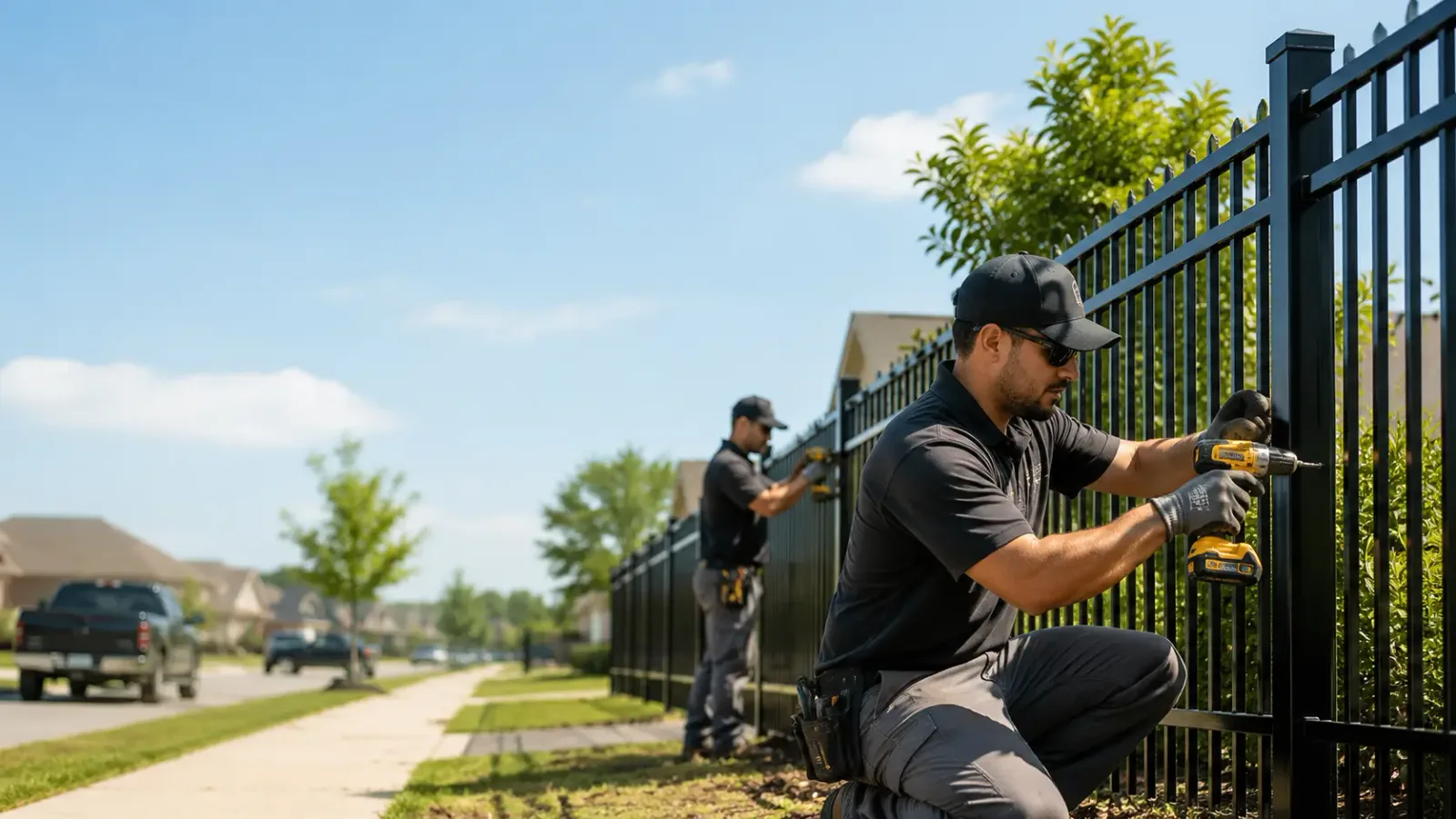 Metal Fence Installation in Mesa, ID